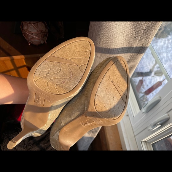 Glitter Material High Heel Shoe - Picture 5 of 9